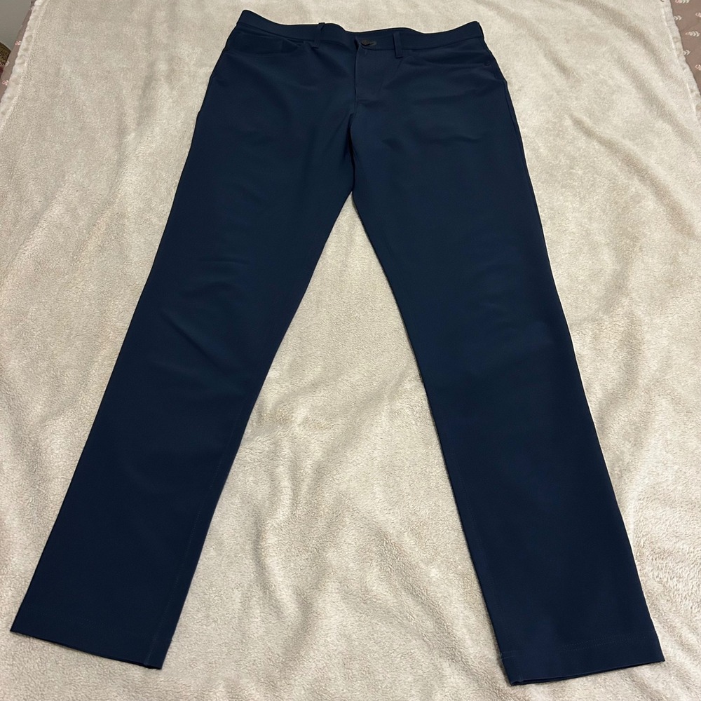 Public Rec All Day Every Day Pant Mens 36 36 Navy Blue Stretch Performance Chino